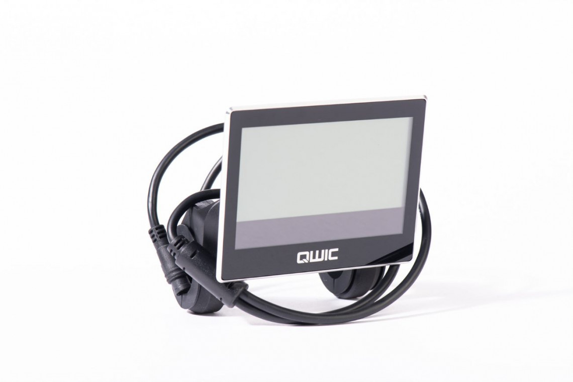 Flatscreen display QWIC e-bikes